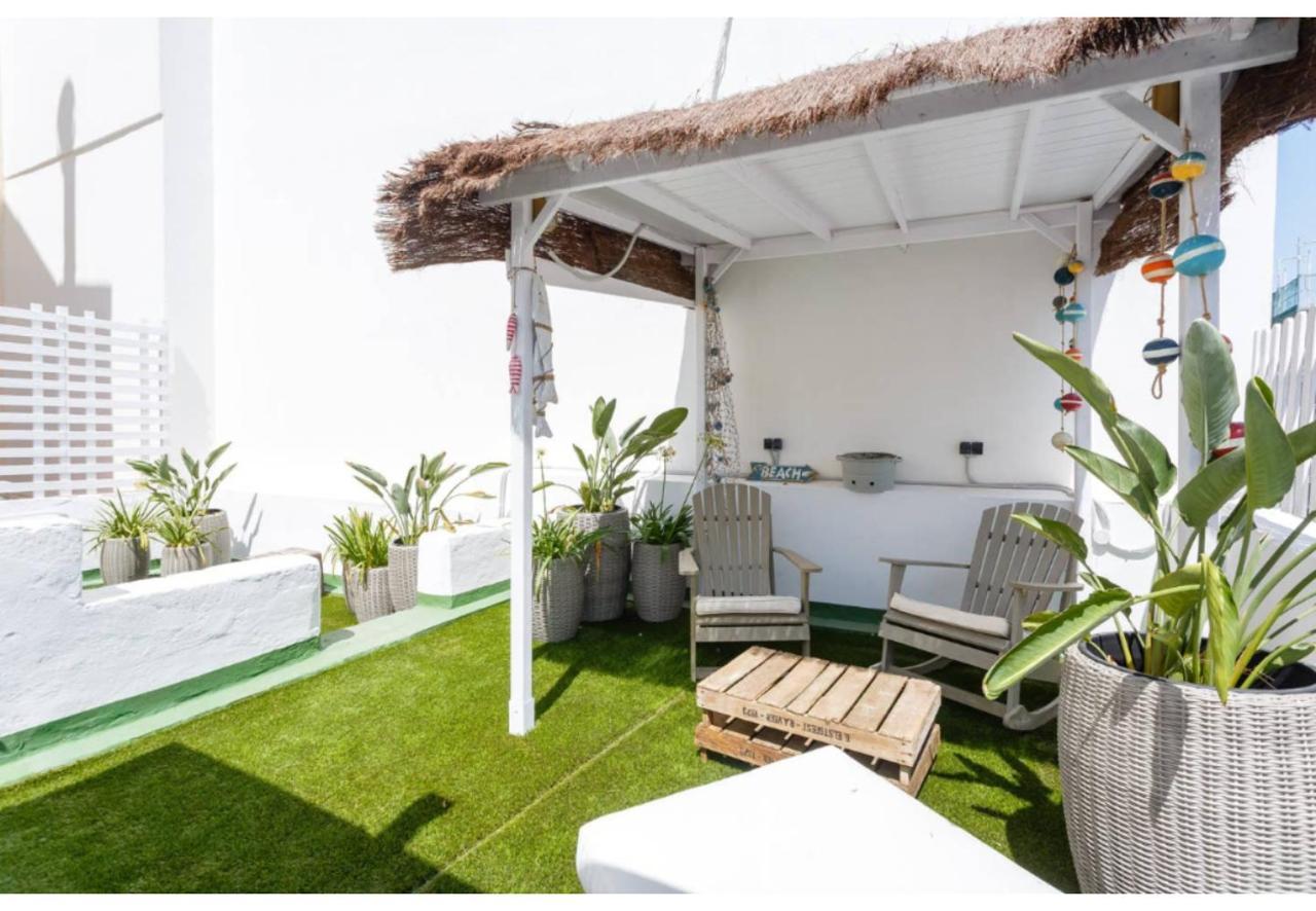 Terraza-Caleta Beach Home By Cadiz4Rentals Exterior foto